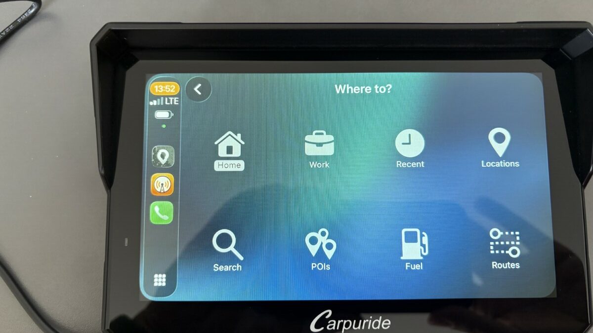 Carpuride W702 Review: The Easiest Way to Get CarPlay on Your Bike?