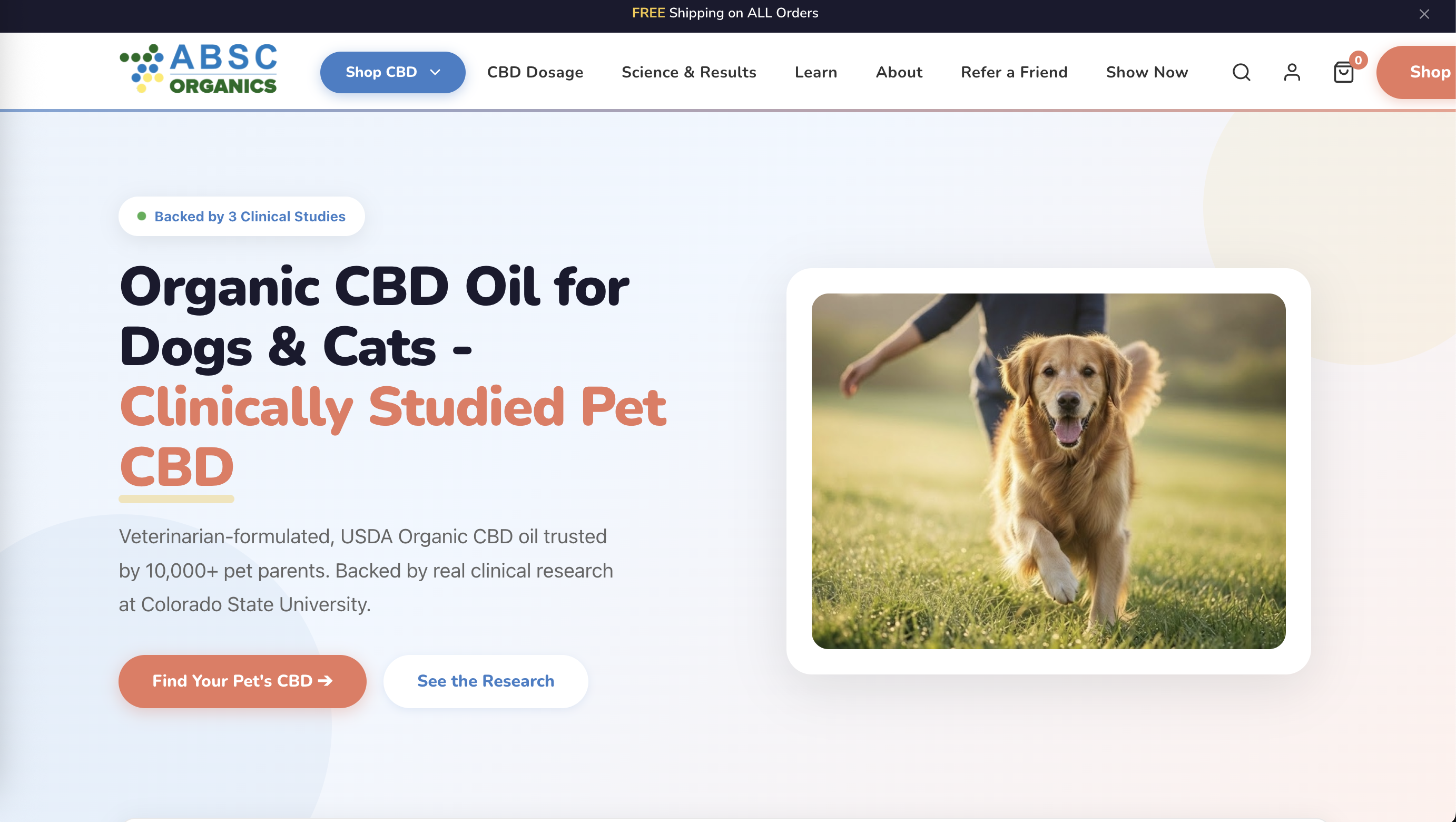 ABSC Organics Review (2025–2026): The Science-Backed CBD Oil for Pets That Veterinarians Actually Trust